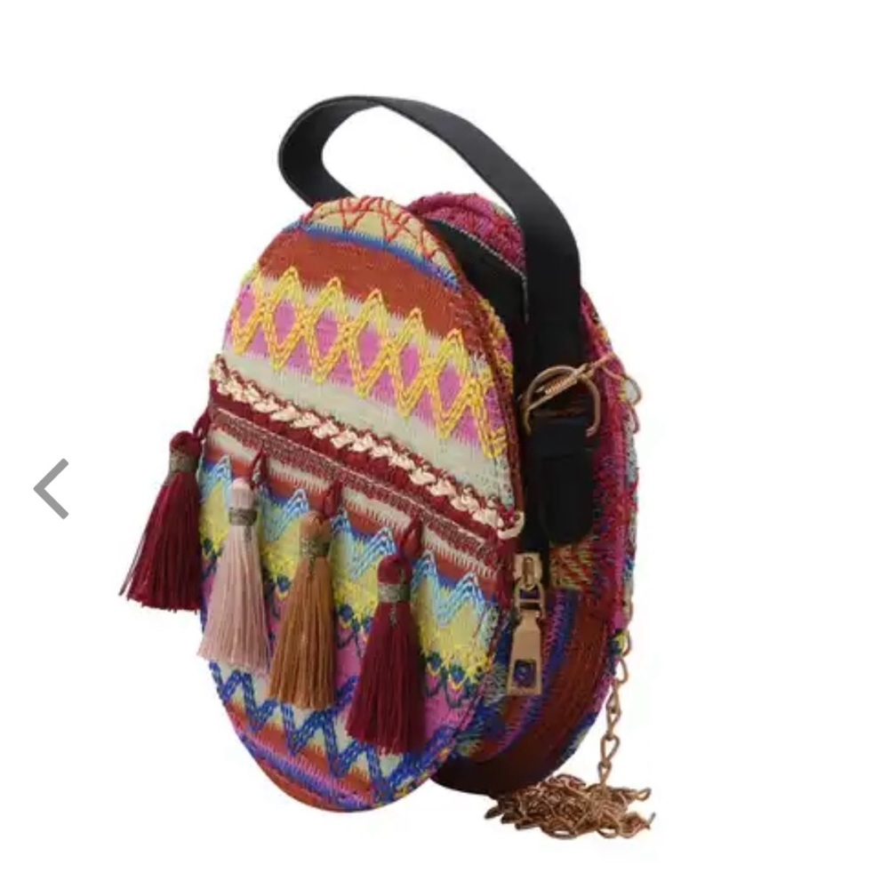 Thailand Designer Royal Siamese Handmade Embroidery Mini Bag.
